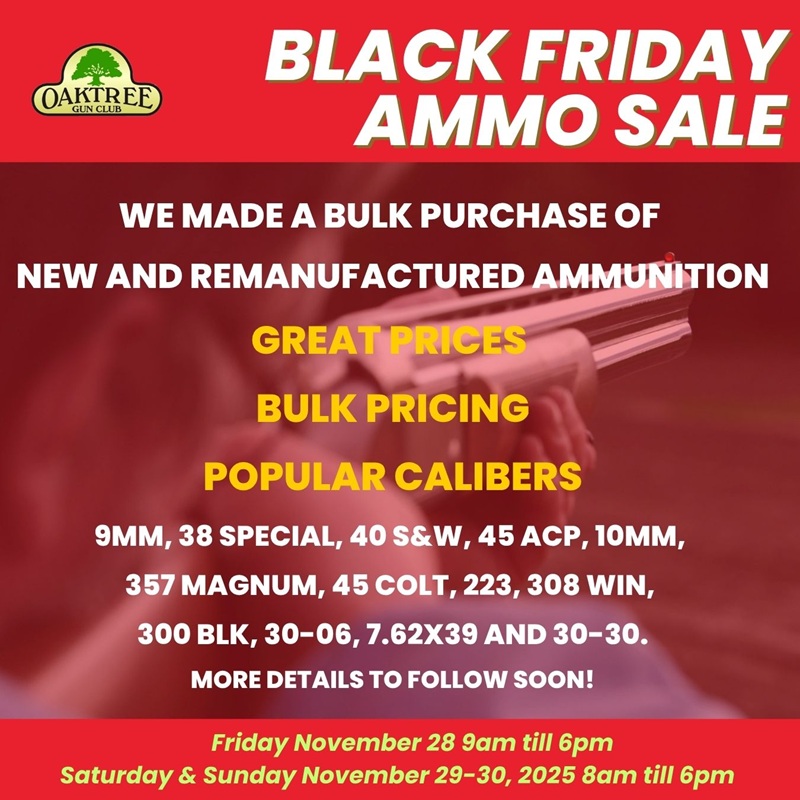 Black Friday Ammo Sale