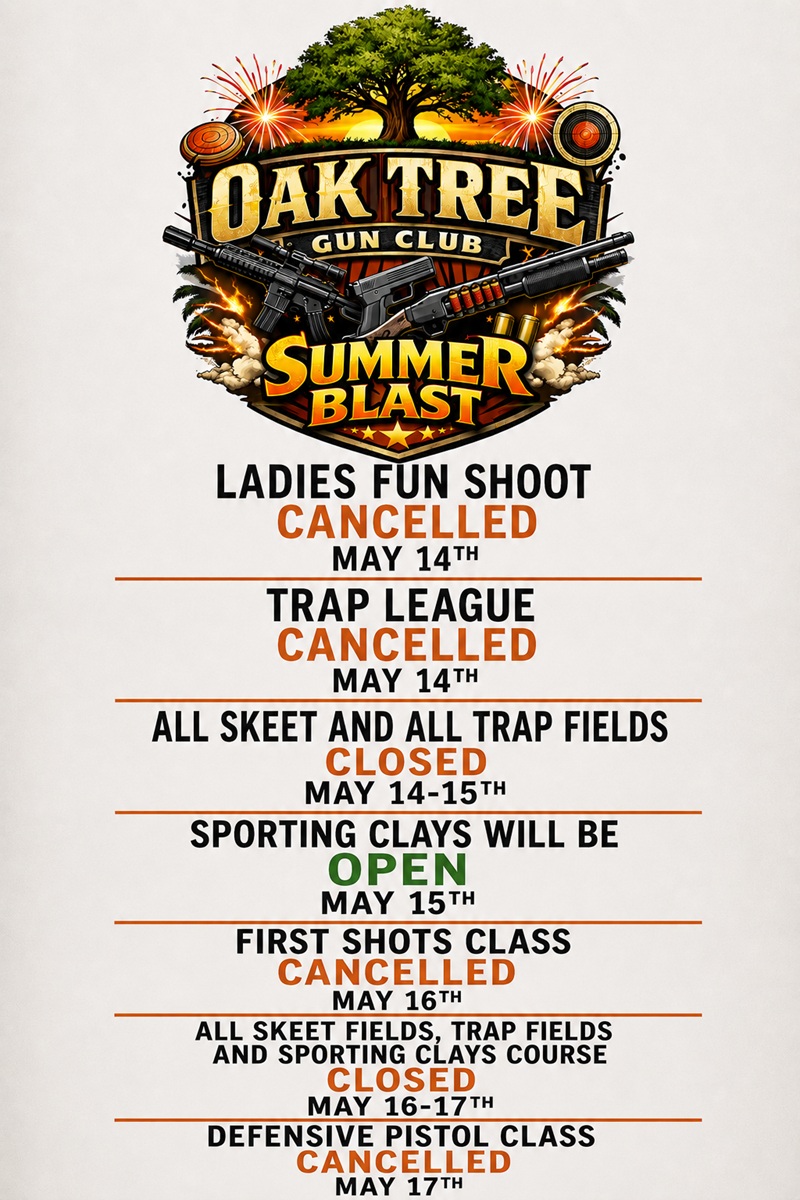 Summer Blast Closures